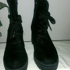 Black Platform Boots